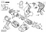 Bosch 3 601 H59 S00 Gsb 18 Ve-2Li Cordl Perc Screwdr 18 V / Eu Spare Parts